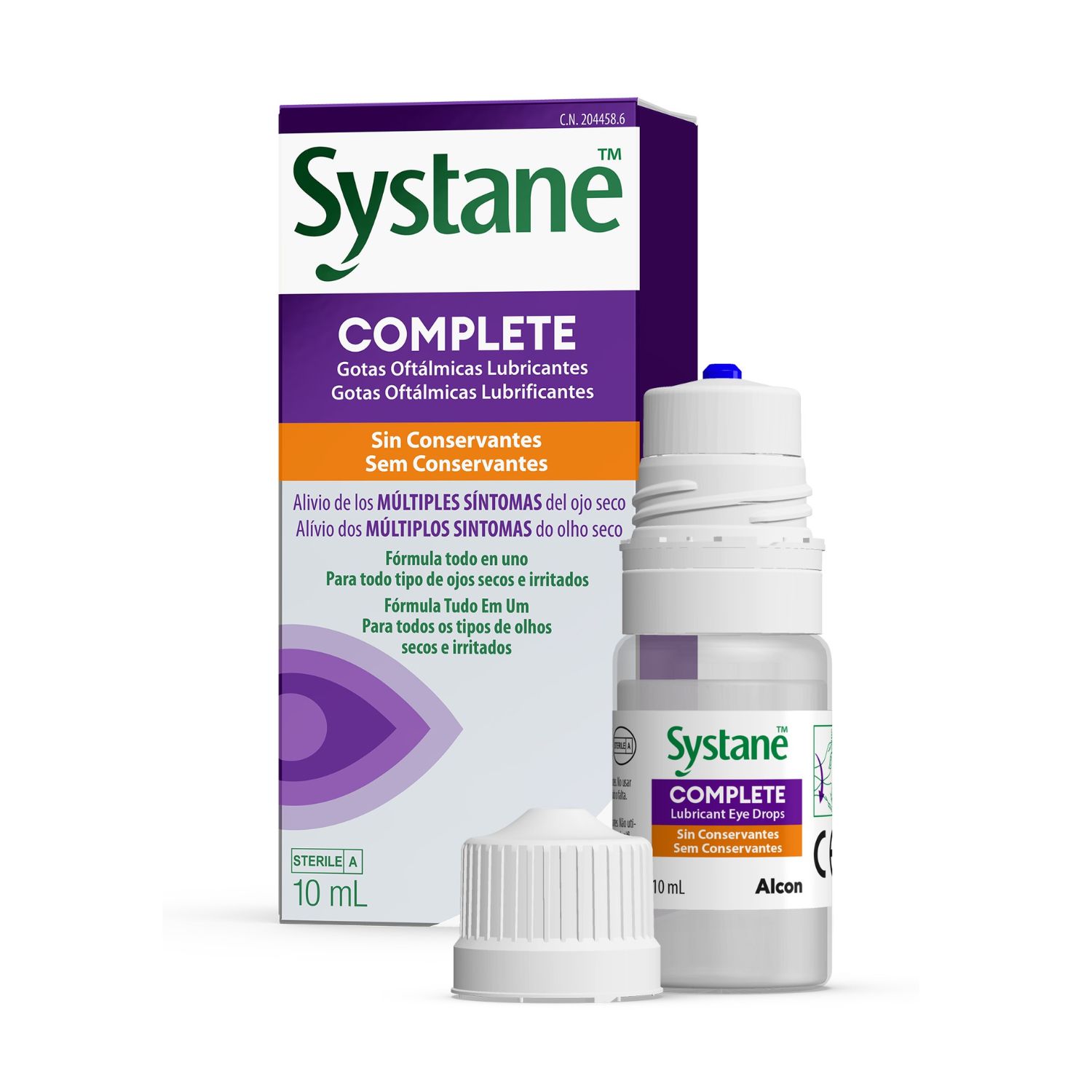 SYSTANE COMPLETE SIN CONSERVANTES 10ml