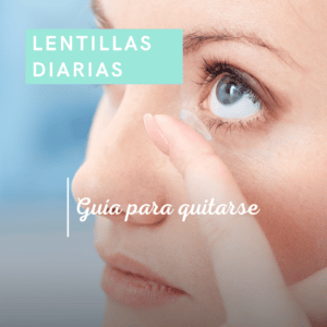 como quitar lentillas diarias