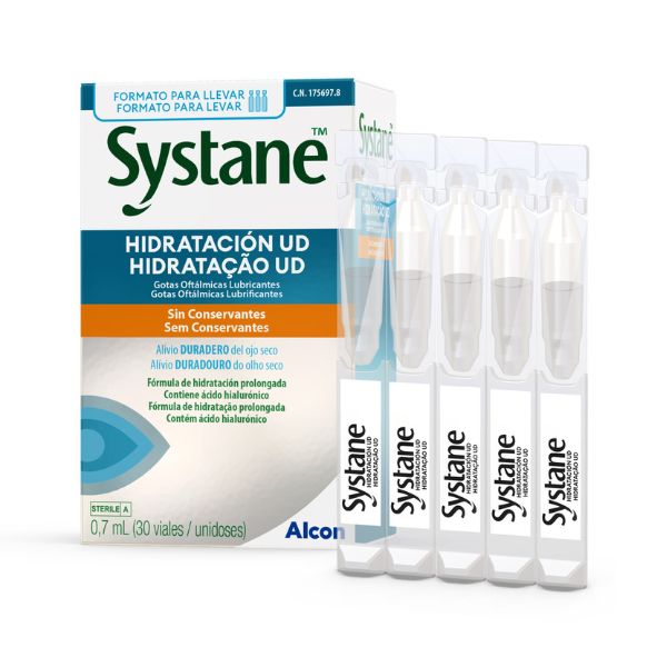 lubricante en gel para ojos Tratamiento nocturno para el ojo seco, Gel lubricante para los ojos, 30  viales de un solo uso main image 1