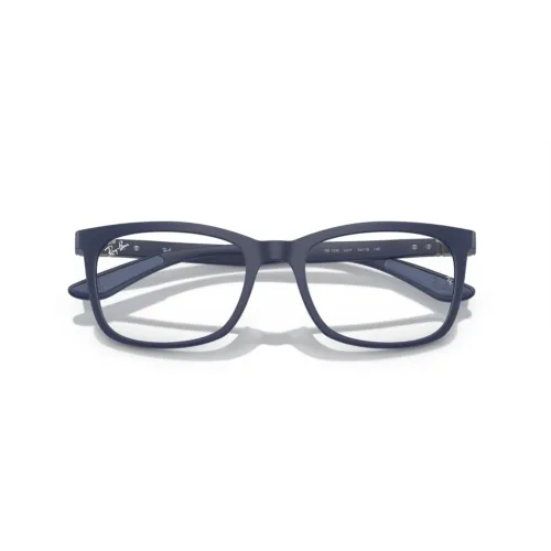 Gafas graduadas Ray Ban RX7230 5207 con montura cuadrada en color azul. Tamaño 52-19-145 mm.
