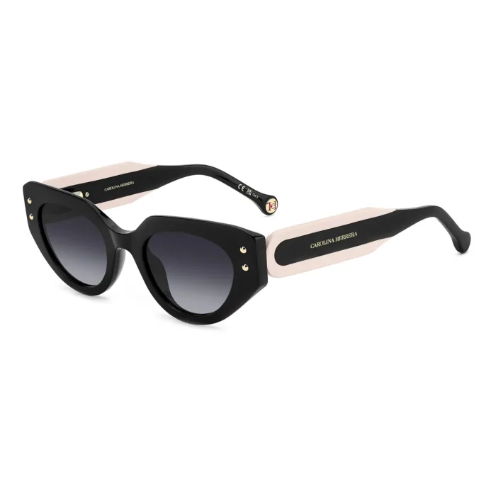 gafas de sol carolina herrera montura negra y rosa