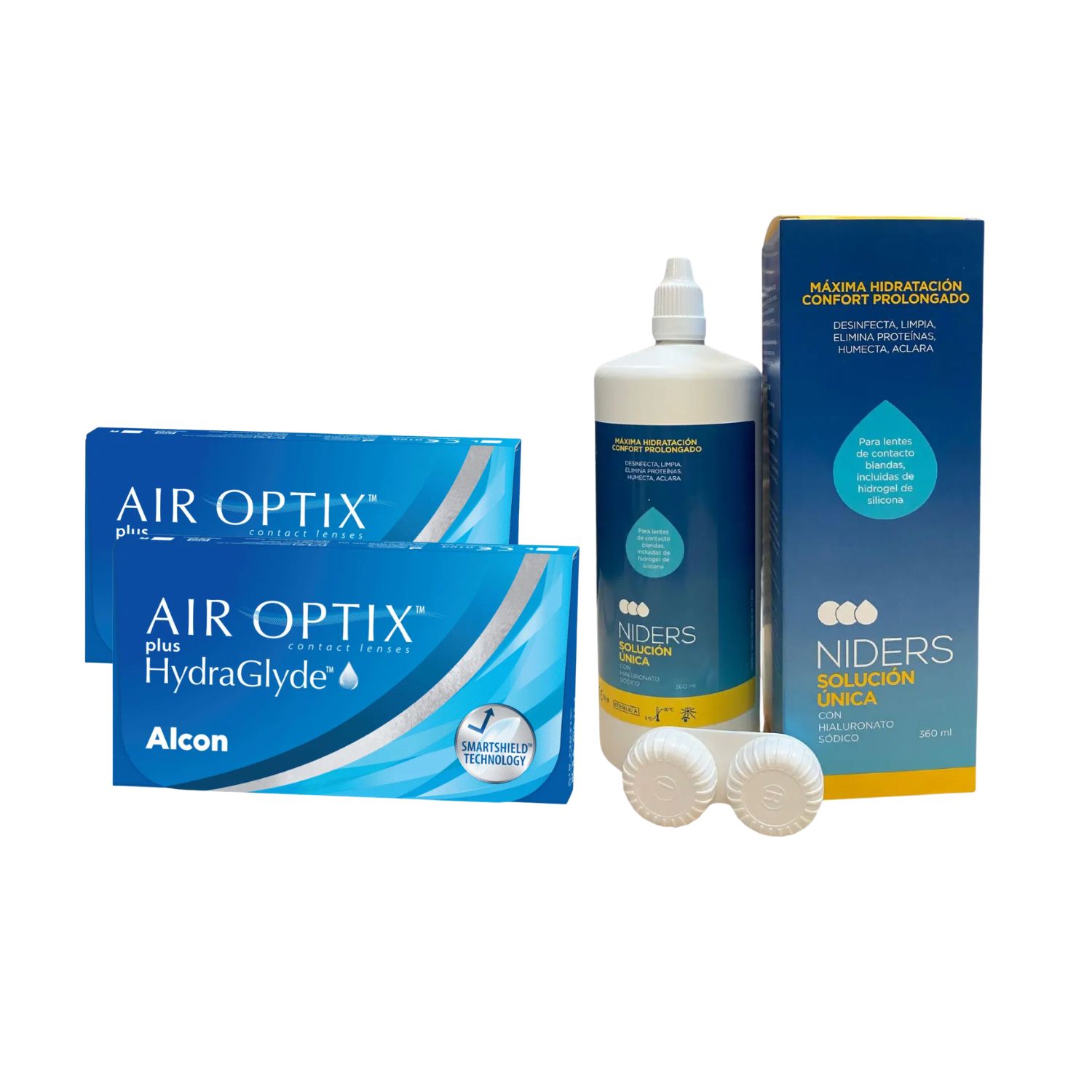 PACK AIR OPTIX PLUS HYDRAGLYDE MENSUAL