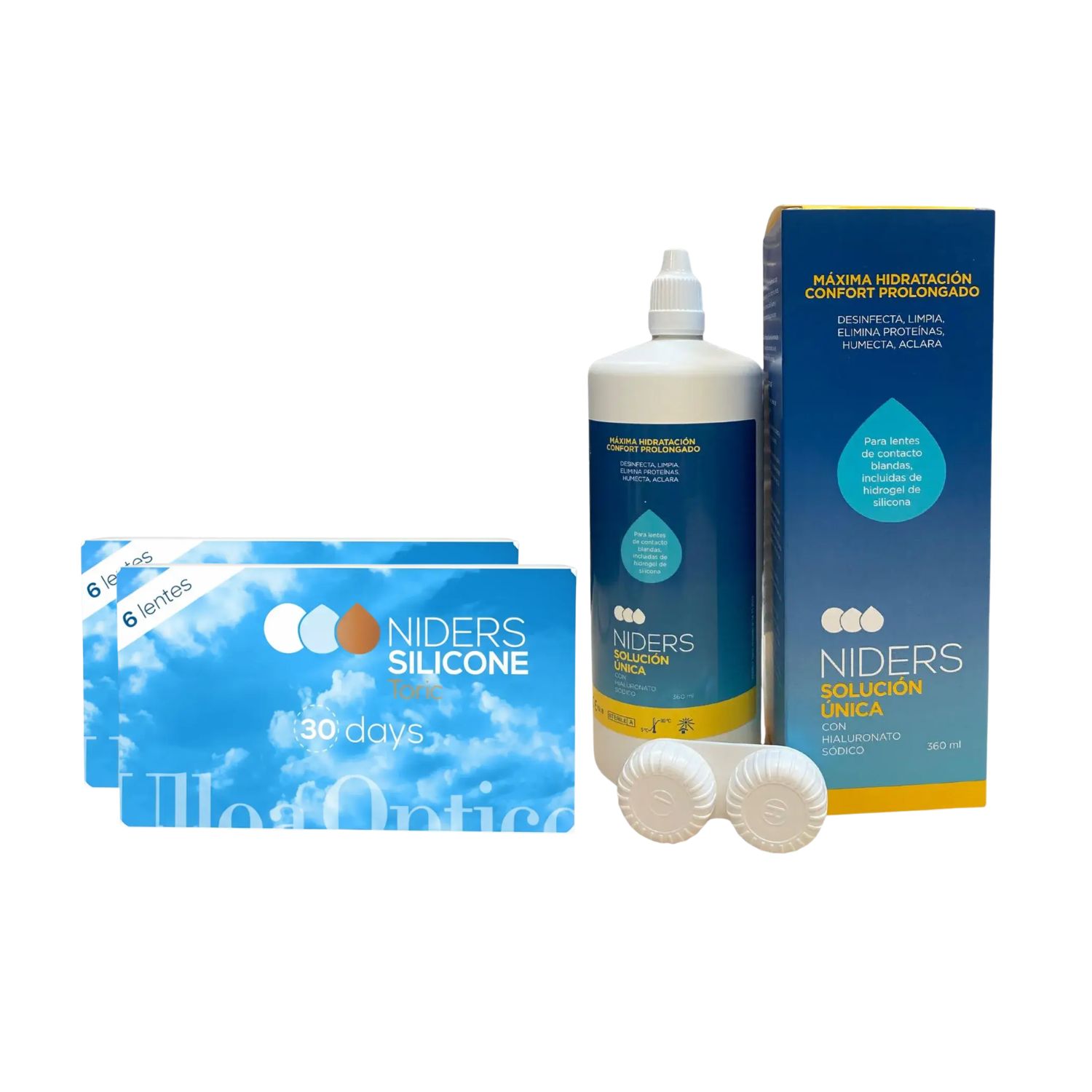 PACK NIDERS SILICONE MENSUAL TORIC