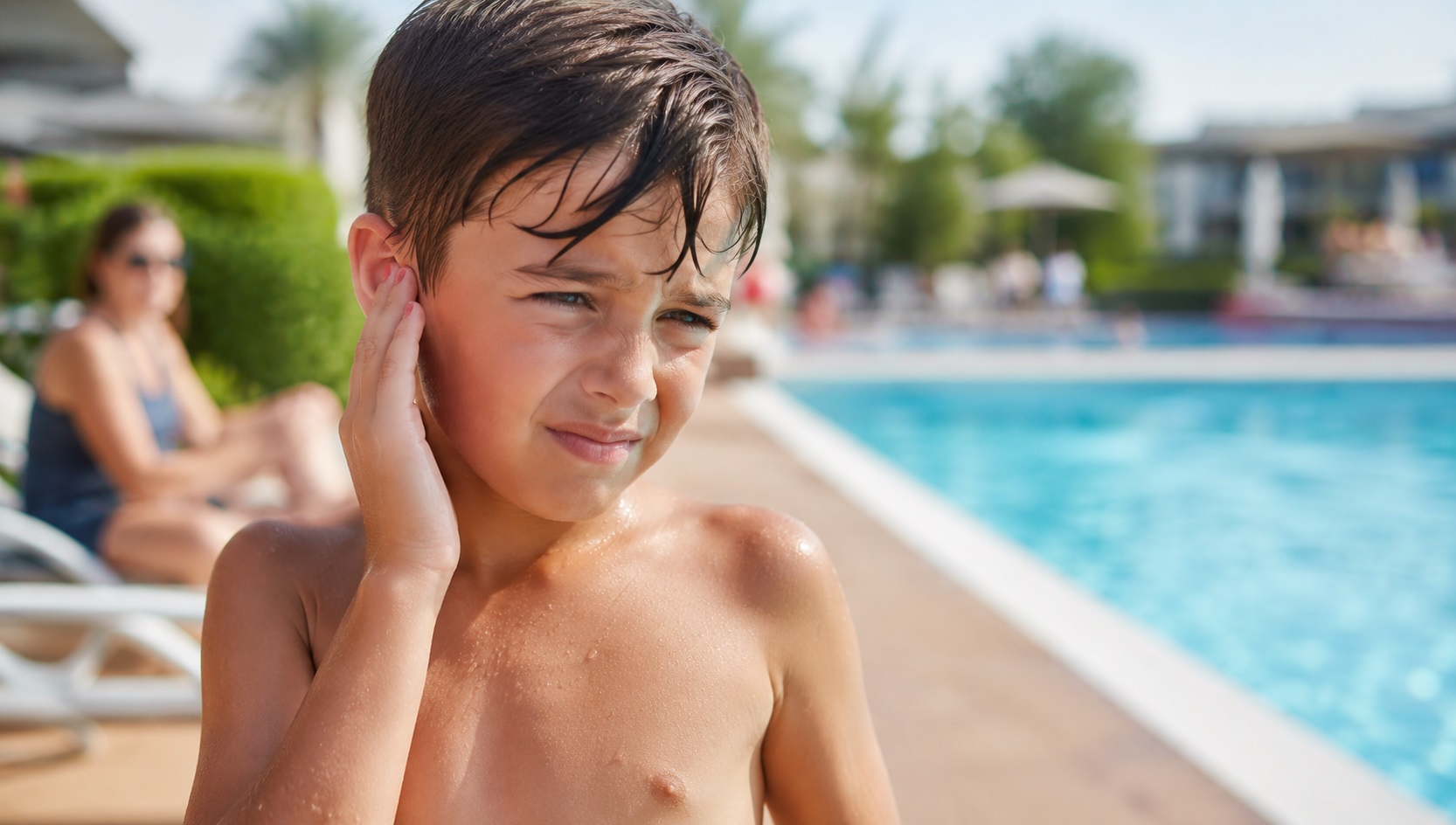 ¿Puede ir un niño a la piscina con otitis? ¿Puede ir un niño a la piscina con otitis?